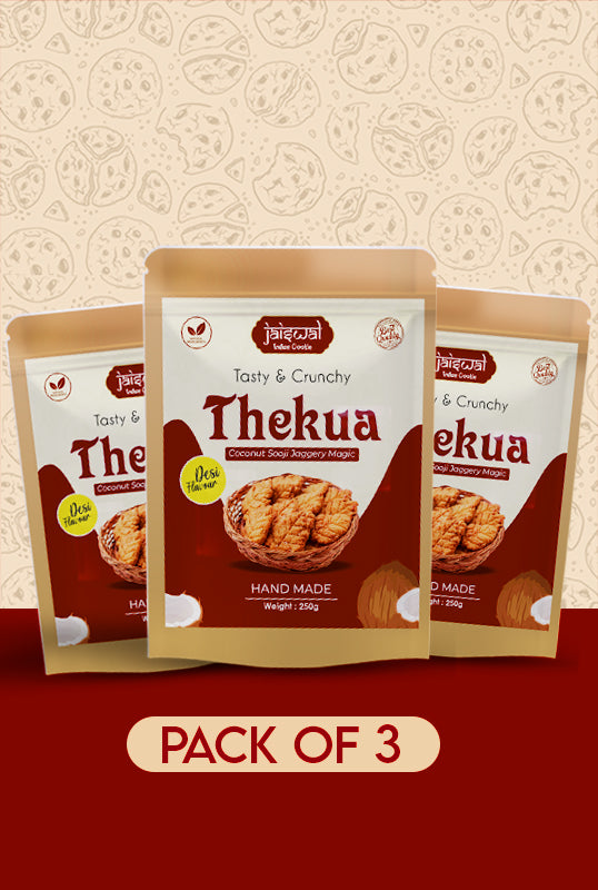Jaggery Thekua combo 3 pack