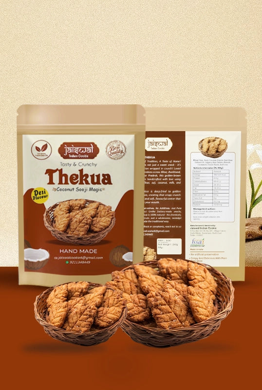 Jaggery Thekua